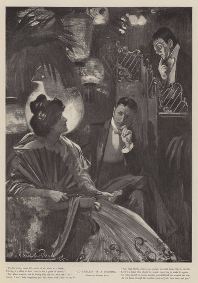 À Phyllis, dans un dilemme - Edward Read